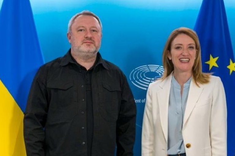 Генпрокурор України провів зустріч із президенткою Європарламенту в Брюсселі