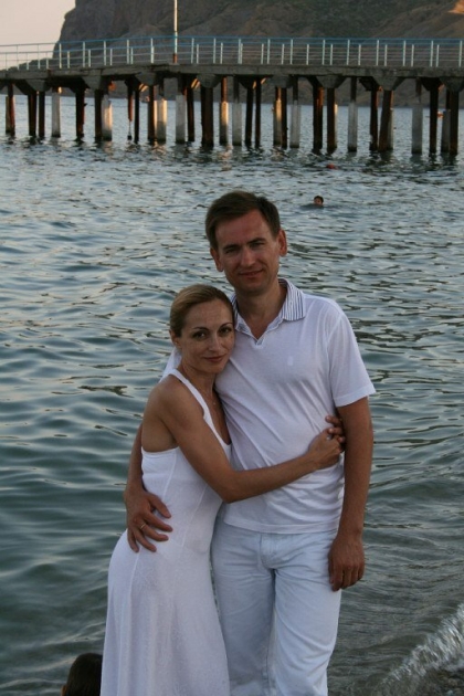 Федор Вениславский с женой