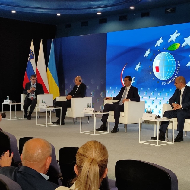 Прем'єр-міністр Денис Шмигаль на ХХХ Економічному форумі в Польщі