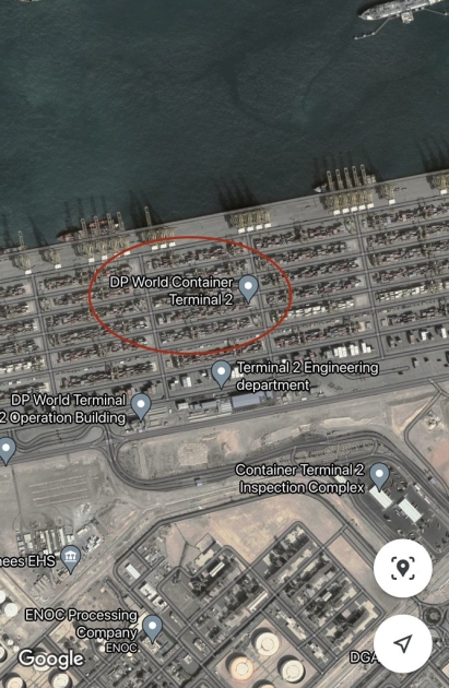 Взрыв в порту Дубая