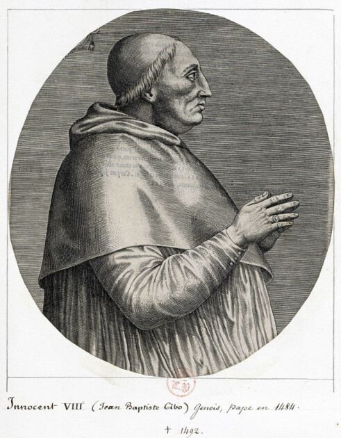 213-й Римський Папа Інокентій VIII цілком може вважатися людиною, що змінив долю штоллен