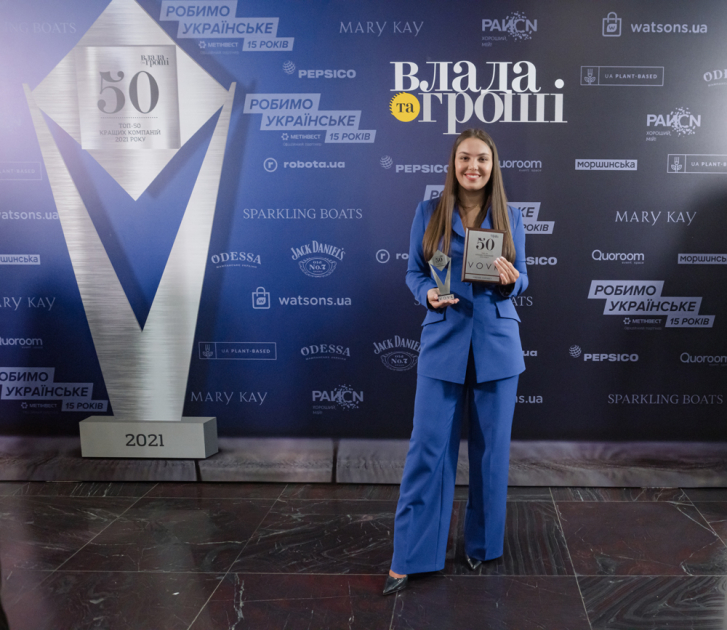 Ирина Романив, руководитель отдела рекламы и пиара Vovk