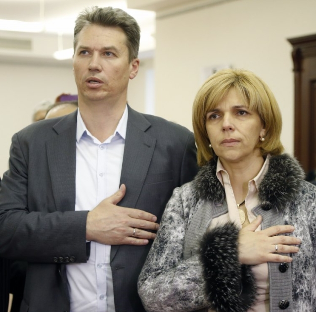 Ольга Богомолец и ее супруг Игорь Кирилюк