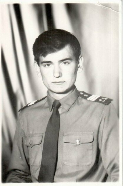Федор Вениславский во время службы в армии
