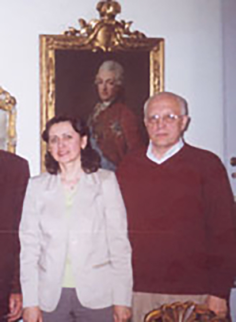 Олег Соскин с супругой Антониной Матвийчук