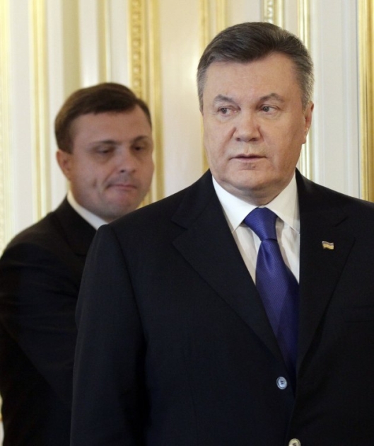 Сергей Левочкин и Виктор Янукович