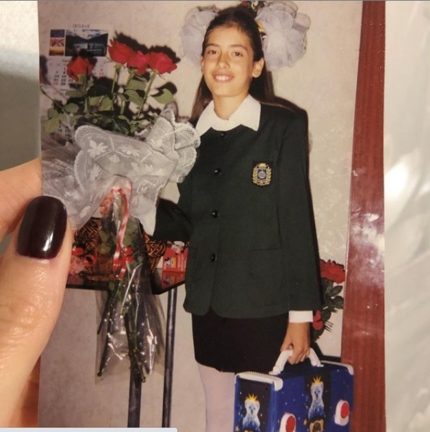 Марія Мезенцева у 5-ому класі, 1999 рік/Instagram ze.maria.168
