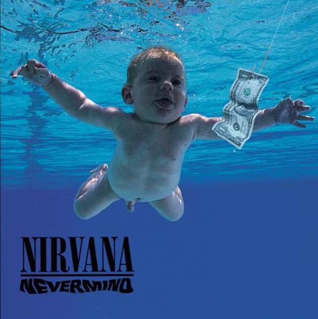 Обкладинка альбому "Nevermind" гурту Nirvana