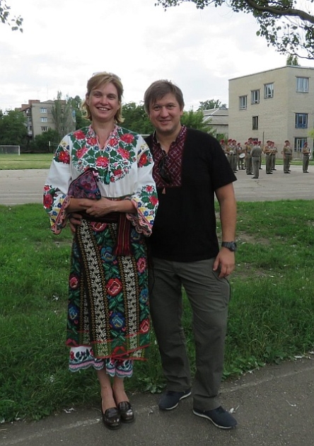 Александр Данилюк с женой Ольгой/Facebook страница Ольги Данилюк